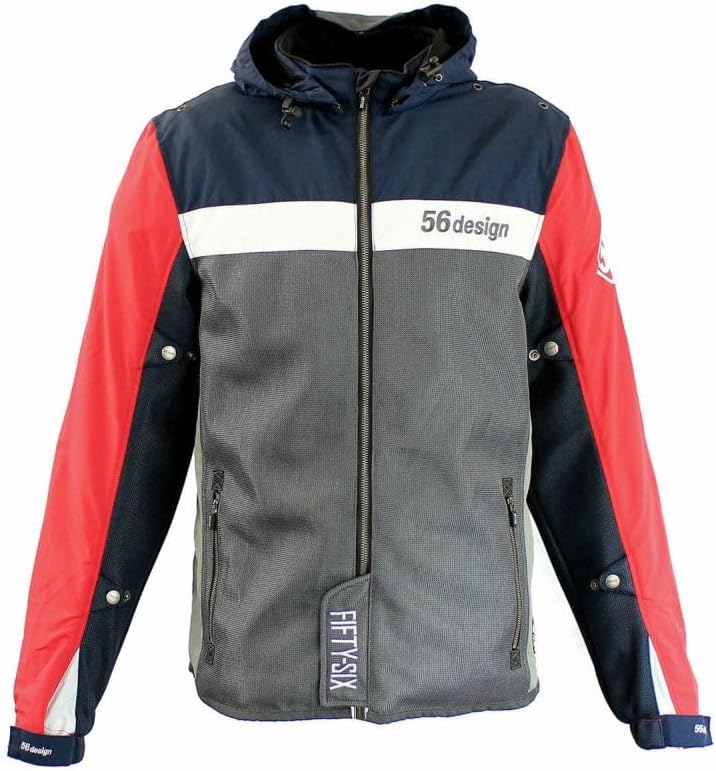 56 design XL フルジッパー迷彩メッシュジャケット スラッシュ メッシュ ジャケット | モトーリモーダ公式